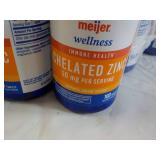 9 ct Meijer Chelated Zinc 50 mg per...