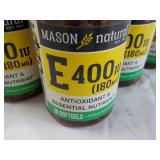 9 ct Mason Natural E 400 iu...