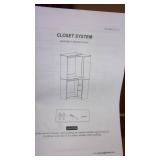 closet system...