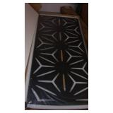 metal privacy screen...