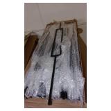 box of metal items...