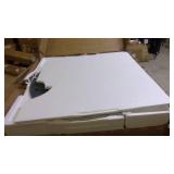 round glass side table...