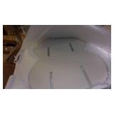 round glass side table...