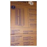 suncast tall storage cabinet...