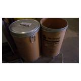 2 barrels with one cover...