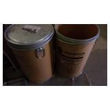 2 barrels with one cover...