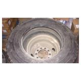 6 tires for semi or semi trailer so...