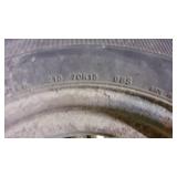 2 goodyear car tires good tread...