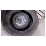 2 goodyear car tires good tread...