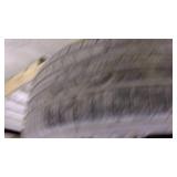 2 goodyear car tires good tread...