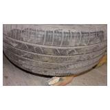 2 goodyear car tires good tread...