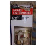 everbuilt adjustable organizer kit...