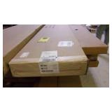 72.5 inch h x 22.35 inch w white en...