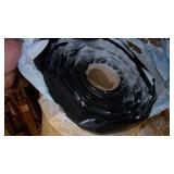 roll of thick black plastic...