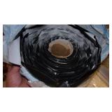 roll of thick black plastic...