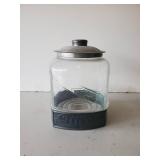 RARE Awesome Antique Curtiss Chicos Spanish Peanuts Jar  No Chips or Cracks