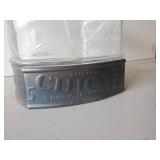 RARE Awesome Antique Curtiss Chicos Spanish Peanuts Jar  No Chips or Cracks