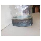 RARE Awesome Antique Curtiss Chicos Spanish Peanuts Jar  No Chips or Cracks