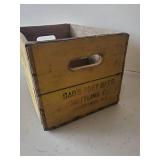 Vintage Wooden Dads Rootbeer Box Made by Flour City Wooden Box Inc. Mpls Minn