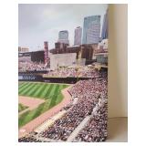Large MN Twins on Canvas Great Color Great Condition