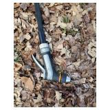 Roll up Garden Hose Reel Cart with Wheels and Black Hose