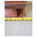 Etched Mirror Harley Davidson Entryway Coat Hanger with Shelf