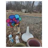 Lawn Décor and Planters, Little Boy & Girl Garden décor, Metal Plant Stand Large Planter Pots and More