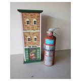 Fire Extiguisher with Unique FireHall Storage Case