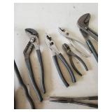 Lot of High Quality Craftsman Pliers Set of Various Types