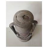 Awesome Dietz Lantern with Red Glass Globe in Good Vintage Condition