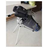 Wilson Golf Bag and Clubs In Good Condition with Some signs of use