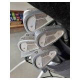 Wilson Golf Bag and Clubs In Good Condition with Some signs of use