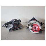 Craftsman Belt Sander and Skill Saw in Working Condition