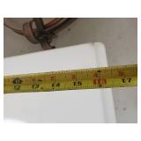 Sink Never used with Beautiful Colorful Ceiling Lamp  Beautiful