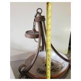 Sink Never used with Beautiful Colorful Ceiling Lamp  Beautiful