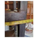 Tall Solid Hard Plastic Shop Shelf w/ 5 gallon pails May need a good cleaning but it is in solid Condition