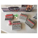 Vintage Sweater Machine with all Parts and some Extras with shoe/Clolthing Cart