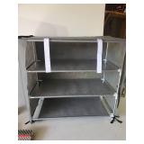 Vintage Sweater Machine with all Parts and some Extras with shoe/Clolthing Cart