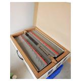 Vintage Sweater Machine with all Parts and some Extras with shoe/Clolthing Cart