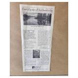 Gorgeous Lure of the Wilderness By Darrell Bush with Certificate of Authenticity