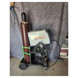 Hobart Handler 140 Welder and Tank with Various Accessories