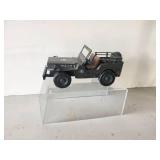 Awesome Military Jeep Display with Display Case