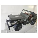 Awesome Military Jeep Display with Display Case