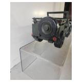 Awesome Military Jeep Display with Display Case