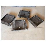 4 Car Tire Dollies