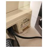 Model 6267 Singer Sewing machine, Works, and a lot of misc. sewing Accessories Needles, Snaps, Hooks and so much more