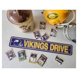 Vikings Greenbay MN Gophers Lot Cool Stuff here Gang, Look Close