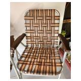 2 Solid Condition Mid Century Modern Folding Lawn/Camping Chairs