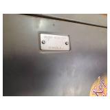 Large Connected Lockers with Harley Davidson Magnets Good Solid Preowned Condition - Sturdy!