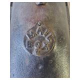 Antique Cast Iron MailBox,  NO.1  Phoenix great Condition